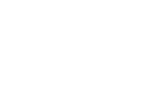 Prime Techwings Logo White